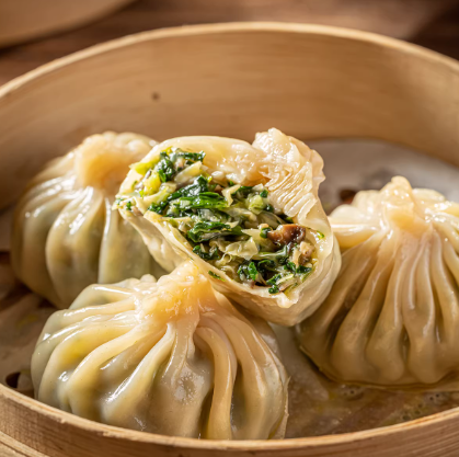 黑皮素菜包薄皮素包原麦面