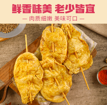 里脊肉串鸡肉串大串肉复刻儿时美味